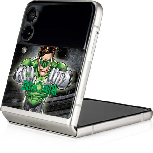 DC Comics Green Lantern Flying Action Pose Galaxy Z Flip3 5G Skin